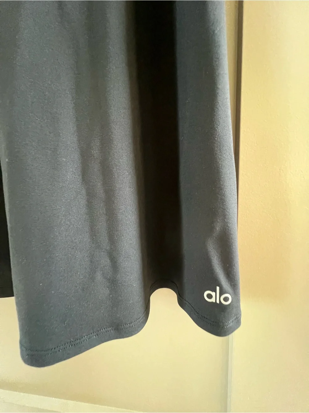 ALO Yoga Black Sleeveless Polo Tunic Dress - Picture 3 of 8